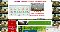 Desktop Screenshot of clefs-de-curemonte.com